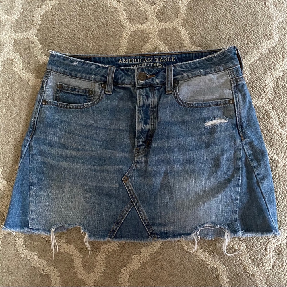 American Eagle jean skirt